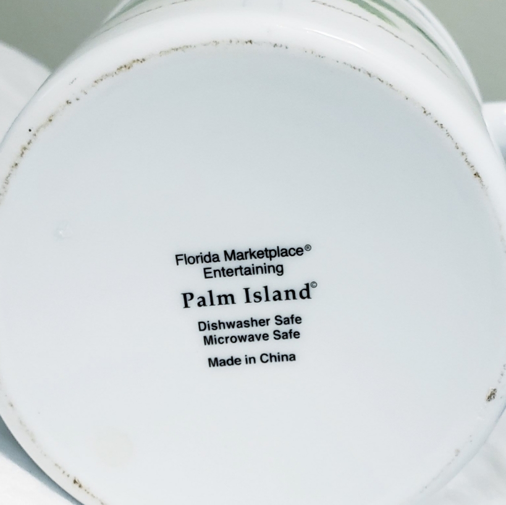 Large Palm Teapot- Coffee Pot - Picture 4 of 5